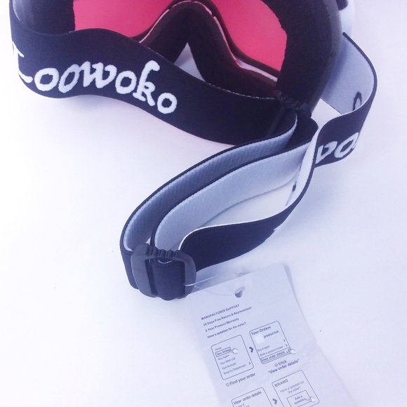 Loowoko OTG White Frame Pink Lens 28.3% VLT - Picture 3 of 13